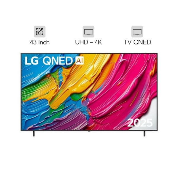 Smart Tivi LG QNED AI 4K 43 Inch 43QNED80ASA