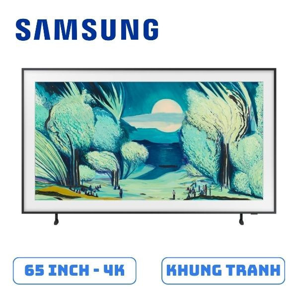 Smart Tivi Khung Tranh The Frame QLED Samsung 4K Vision AI 65 Inch QA65LS03F