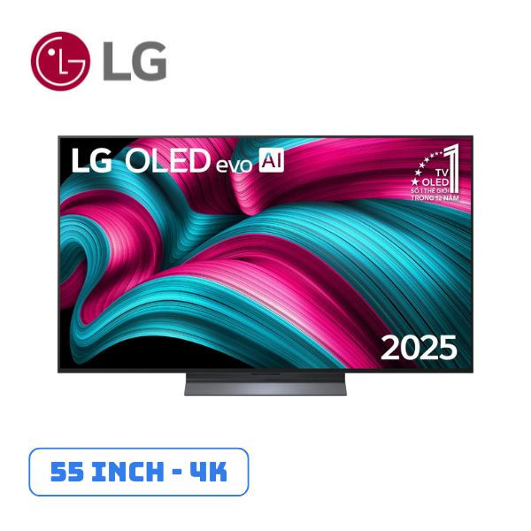 Smart Tivi LG OLED evo AI 4K 55 Inch OLED55C5PSA