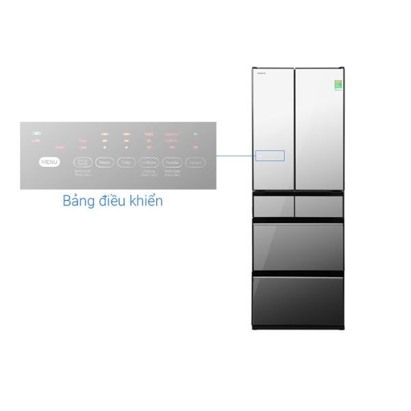 Tủ lạnh Hitachi Inverter 540 lít Multi Door R-HW540RV(X)
