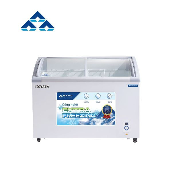 Tủ đông trưng bày Hòa Phát Inverter HSF AD8357.C1 357 lít