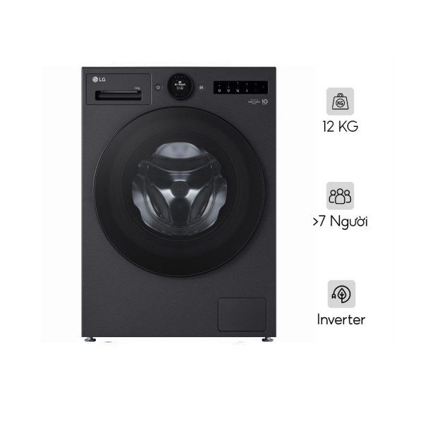 Máy giặt LG AI DD Inverter 12 kg FX1412S3KAV Lồng ngang