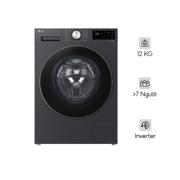 Máy giặt LG AI DD Inverter 12 kg FX1412N5G Lồng ngang