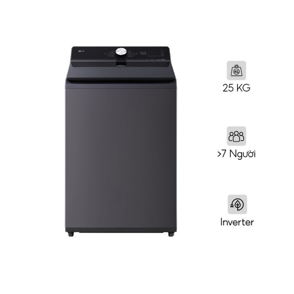 Máy giặt LG Inverter 25kg T2725SX5G Lồng đứng