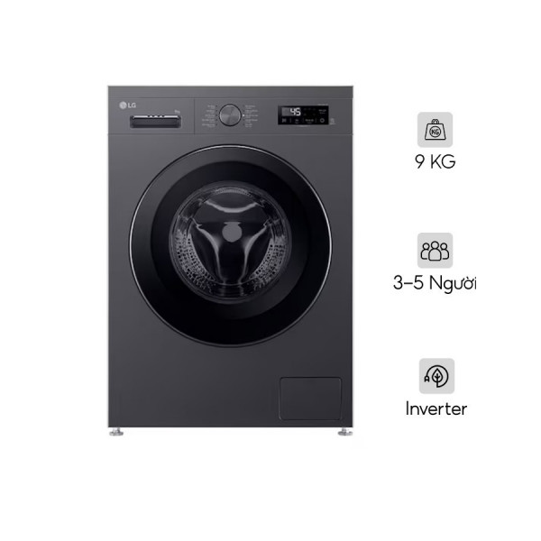 Máy giặt LG Inverter 9kg FB1209S6M Lồng ngang