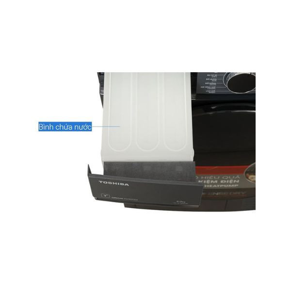 Máy sấy bơm nhiệt Toshiba 8 kg TD-T21B90HWV(MG)