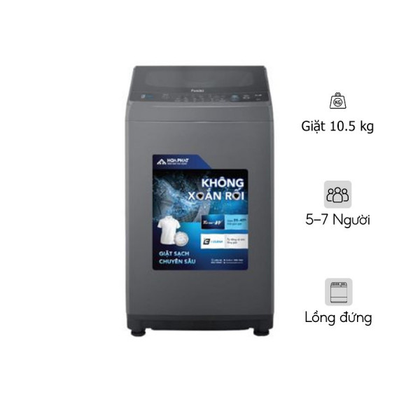 Máy giặt Funiki 10.5kg HWM T6105ABG Lồng đứng