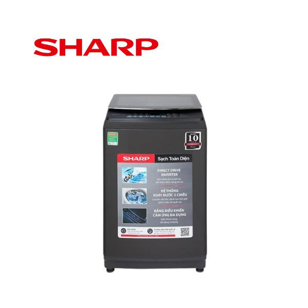 Máy giặt Sharp Inverter 11 kg ES-TM110CD-DS Lồng đứng