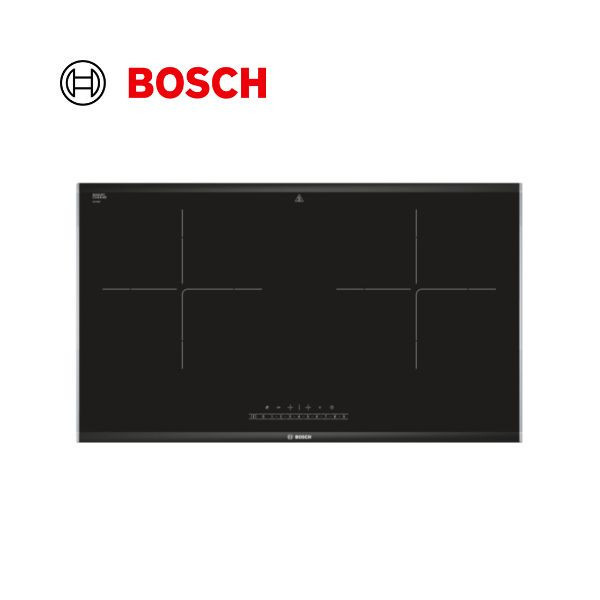 Bếp từ đôi Bosch PPI82560MS có viền inox 2 cạnh