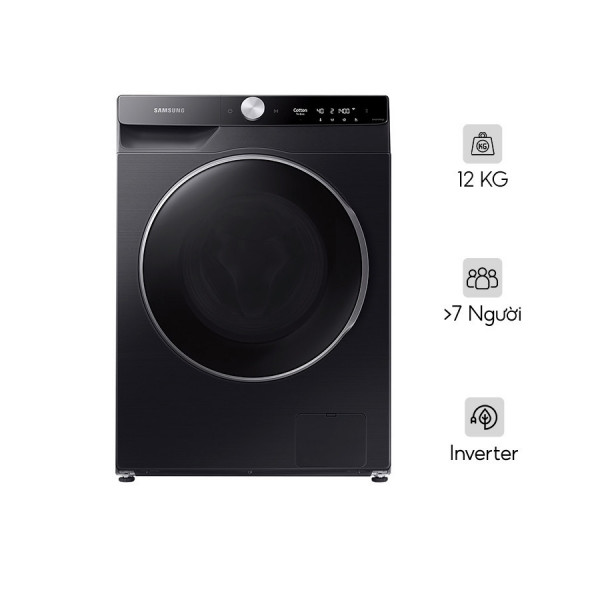 Máy giặt Samsung AI EcoBubble Inverter 12 kg WW12CGP44DSBSV
