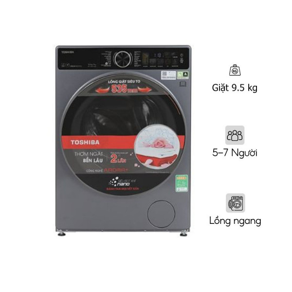 Máy giặt Toshiba Inverter 9.5 kg TW-T21BU105UWV(MG)