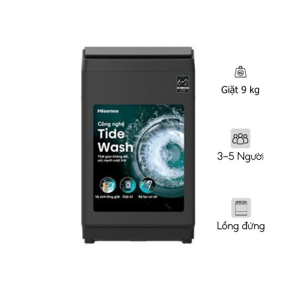 Máy giặt Hisense 9 kg WT90F30