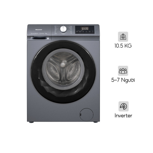 Máy giặt Hisense Inverter 10.5 kg WF105N1
