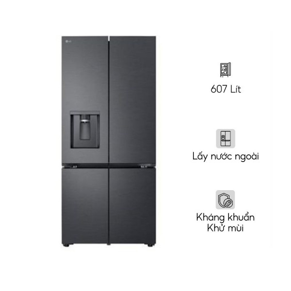 Tủ lạnh LG Inverter 607 lít Multi Door F61BMD