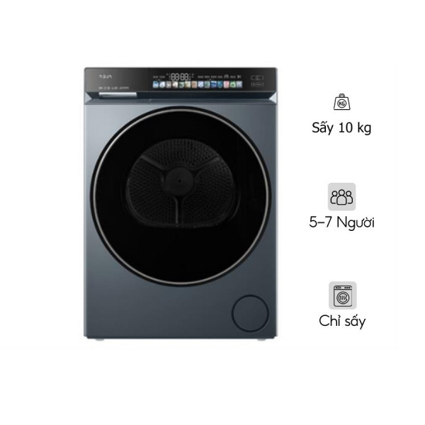 Máy sấy bơm nhiệt Aqua 10 kg AD10-AR377U1L GN