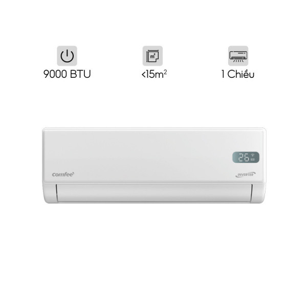 Điều hòa Comfee 1 chiều Inverter 9000BTU CFS-10VGX