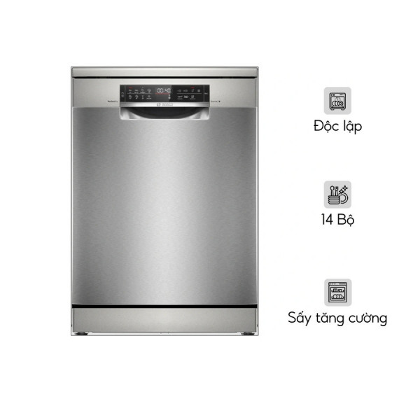 Máy rửa bát độc lập 14 bộ Bosch SMS6ZCI00P Series 6