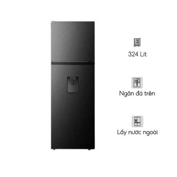Tủ lạnh Hisense Inverter 324 lít RT469N4EBND
