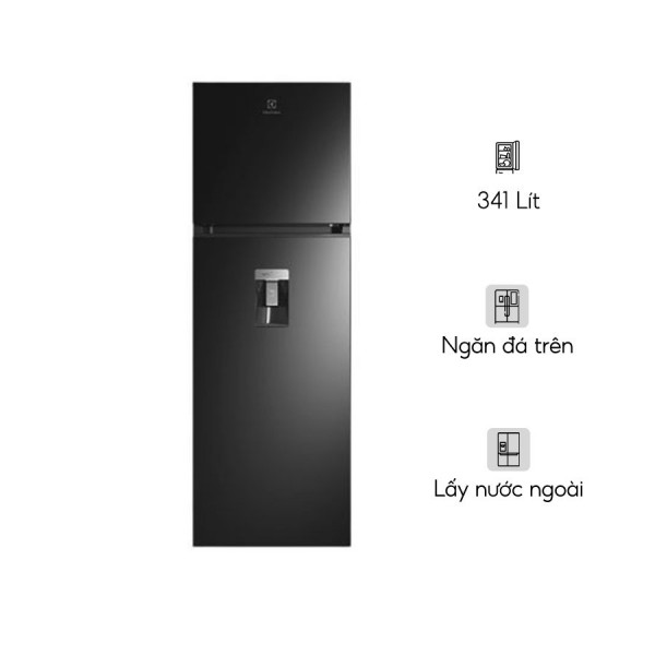 Tủ Lạnh Electrolux Inverter 341 Lít ETB3740M-H