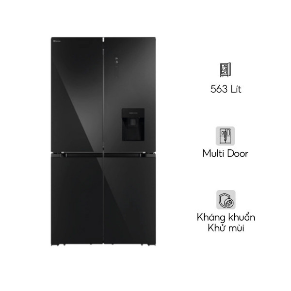 Tủ lạnh Multi Door Electrolux Inverter 563 lít EQE5755A-B