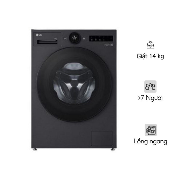Máy giặt LG AI DD Inverter 14 kg FX1414S3KA Lồng ngang