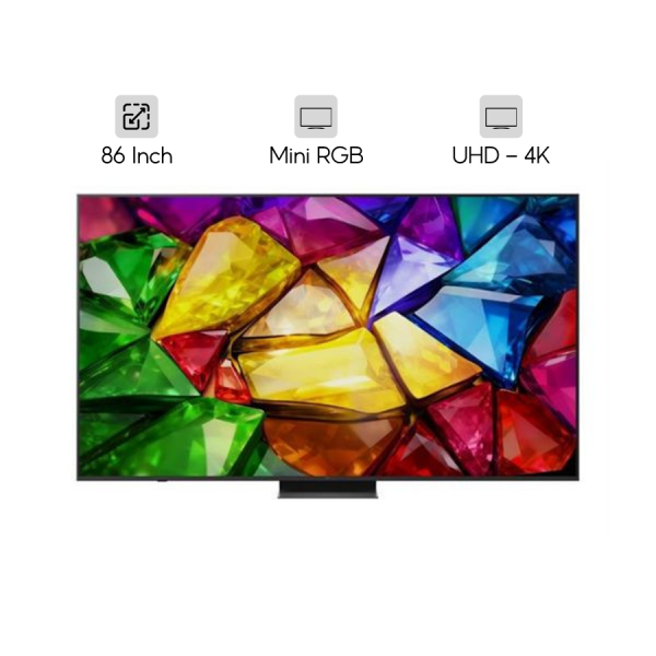 Smart Tivi Mini RGB LG AI 4K 86 inch 86MRGB86BSA