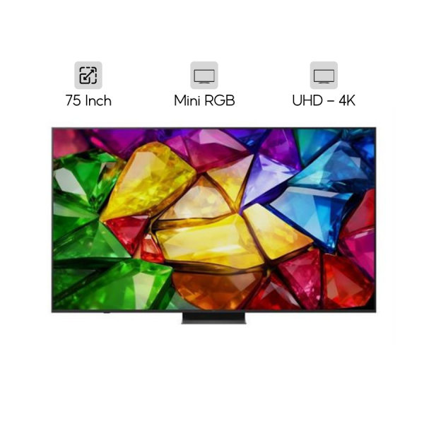 Smart Tivi Mini RGB LG AI 4K 75 inch 75MRGB86BSA