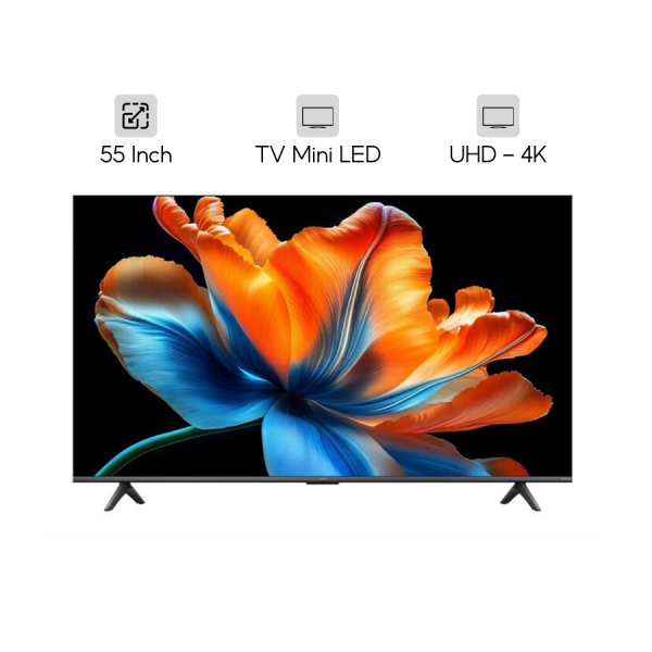 Google Tivi QD-MiniLED Xiaomi S 4K 55 inch L55MC-SSEA