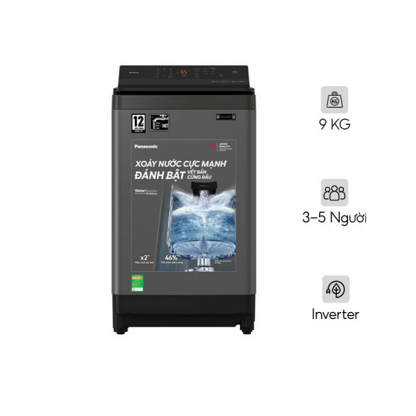 Máy giặt Panasonic Inverter 9 kg NA-FJ90X1DV