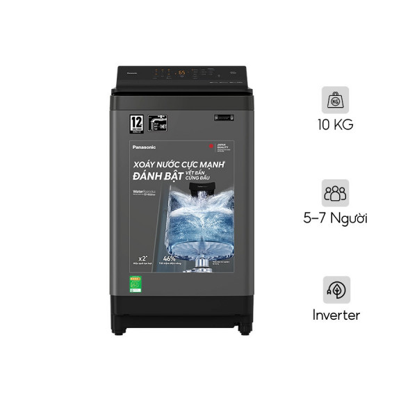 Máy giặt Panasonic Inverter 10 kg NA-FJ100X1DV