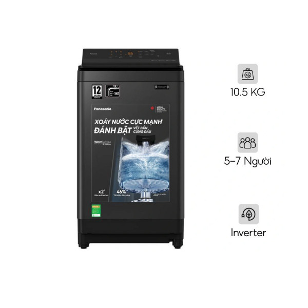 Máy giặt Panasonic Inverter 10.5 kg NA-FJ105X1BV