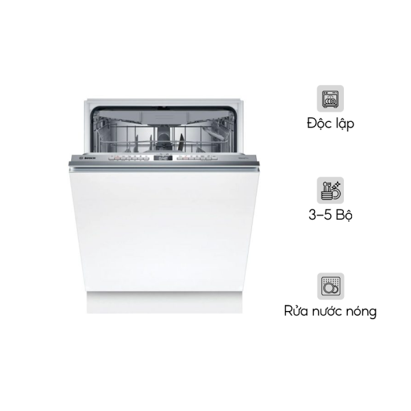 Máy rửa bát âm tủ Bosch SMV4HCX19E Series 4