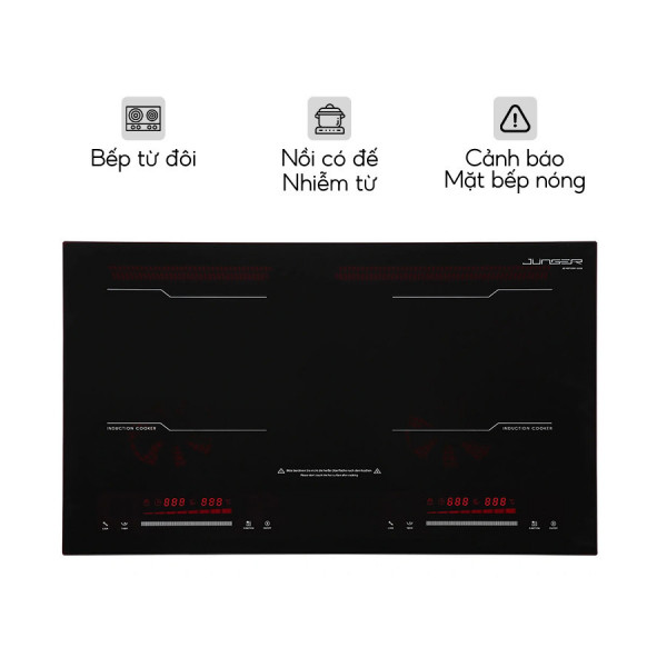 Bếp từ đôi Junger MK-22 4000W lắp âm