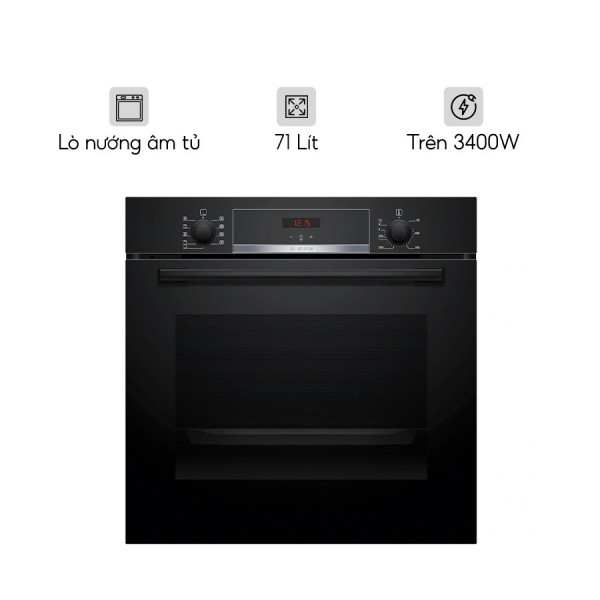 Lò nướng âm tủ Bosch 71 lít HBA514BB3