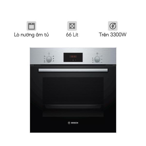 Lò nướng âm tủ Bosch HBF113BR0A serie 2