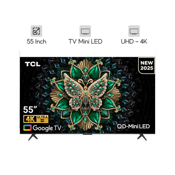 Google Tivi TCL QD-Mini LED 4K 55 inch 55C6K