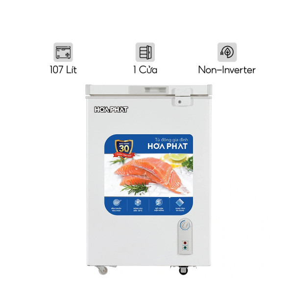 Tủ đông Hòa Phát 107 lít HPF AN6107