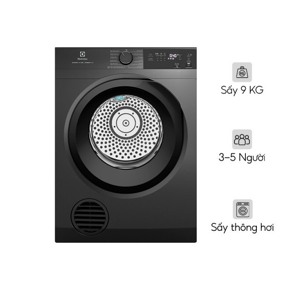 Máy sấy thông hơi Electrolux UltimateCare 9 kg EDS904N3SC