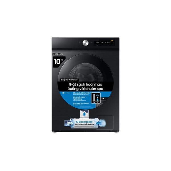 Máy giặt Samsung Bespoke AI EcoBubble Inverter 10 kg WW10DB7U34GBSV