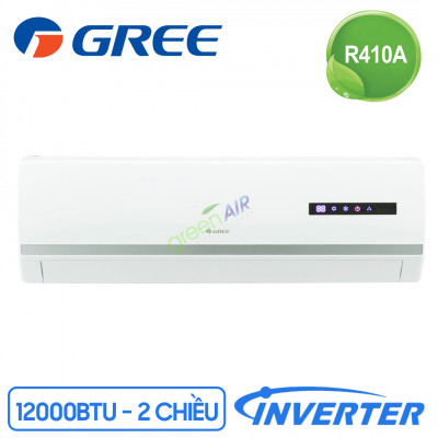 Điều hòa Gree Inverter 2 chiều 12000 BTU GWH12WA-K3D9B7I