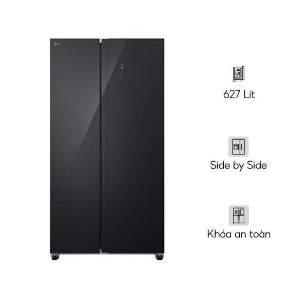 Tủ lạnh LG Side by Side Inverter 627 lít S60BG