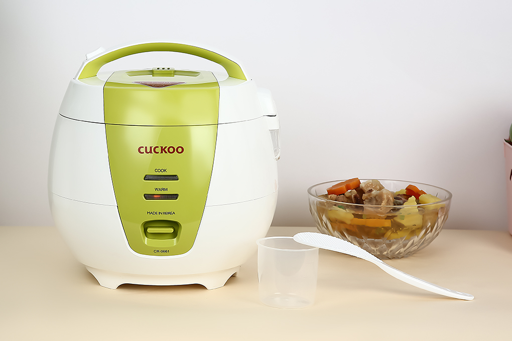 Nồi cơm nắp gài Cuckoo 1 lít CR-0661/GRVNCV