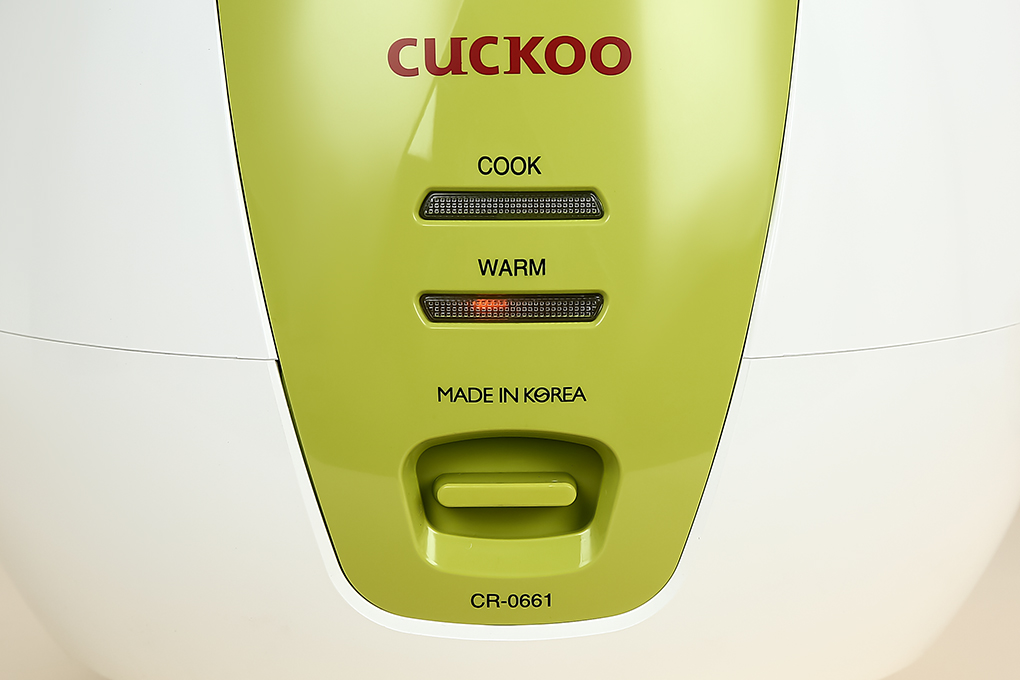 Nồi cơm nắp gài Cuckoo 1 lít CR-0661/GRVNCV
