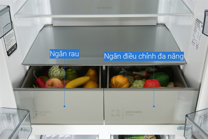 Tủ lạnh Hitachi HR4N7520DSWDXVN 464 lít Inverter