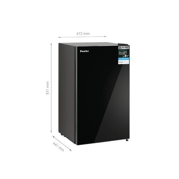 Tủ lạnh Funiki mini cánh kính HR S690GB 90 lít