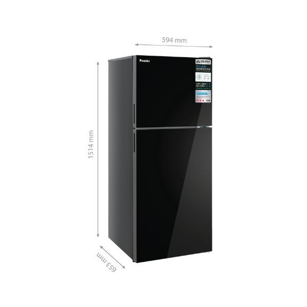 Tủ lạnh cánh kính Funiki Inverter HR T8286GB 286 lít