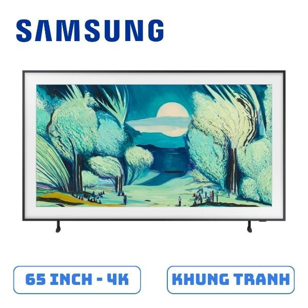 Smart Tivi Khung Tranh The Frame QLED Samsung 4K Vision AI 65 Inch QA65LS03F