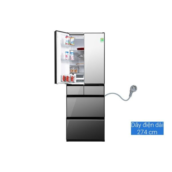 Tủ lạnh Hitachi Inverter 540 lít Multi Door R-HW540RV(X)