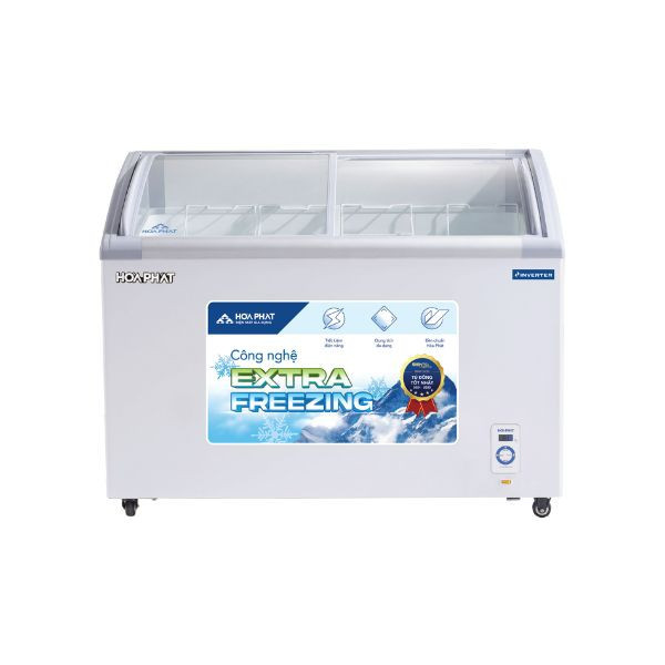 Tủ đông trưng bày Hòa Phát Inverter HSF AD8357.C1 357 lít