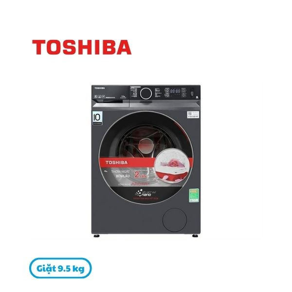 Máy giặt Toshiba Inverter 9.5 kg TW-T23BU105UWV(MG) Lồng ngang